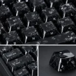 AKKO Glassy Carbon Fiber Keycap Set (126-Key)