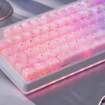 AKKO Glassy Carbon Fiber Keycap Set (126-Key)