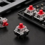 CHERRY MX2A switch stem housing and spring construction detail