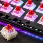 CHERRY MX2A switch stem housing and spring construction detail