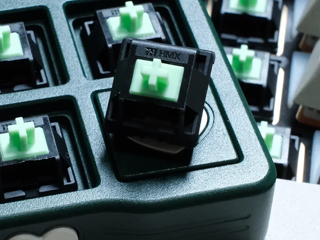 WJBY Lab × HMX Longjing Tea S Tactile Switch — A restrained tactile direction