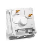 Kailh BOX Thick Clicky switch 3-pin underside detail