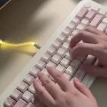 KEYGEEK Y2 keyboard typing setup frame