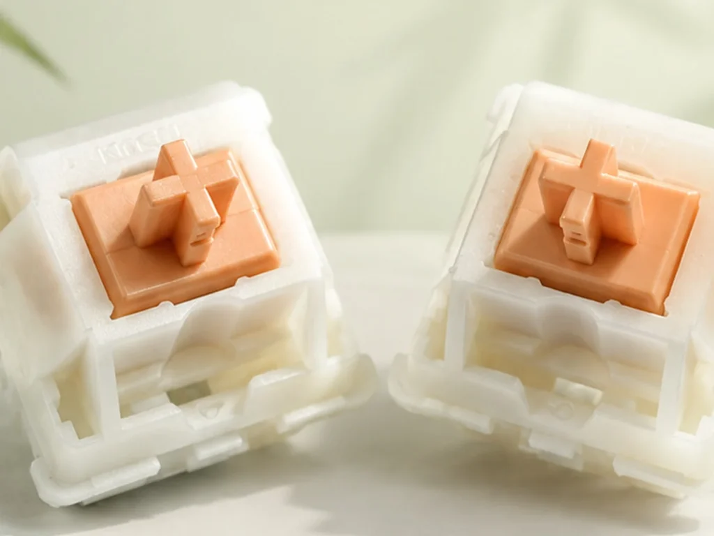 Xuhua Holy Panda 5-Pin Tactile Switch — A five-pin tactile with compact travel