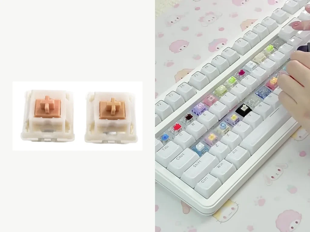 Xuhua Holy Panda 5-Pin Tactile Switch — For native five-pin tactile builds