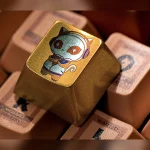 AKKO 8th Anniversary Titanium Alloy Artisan Keycap