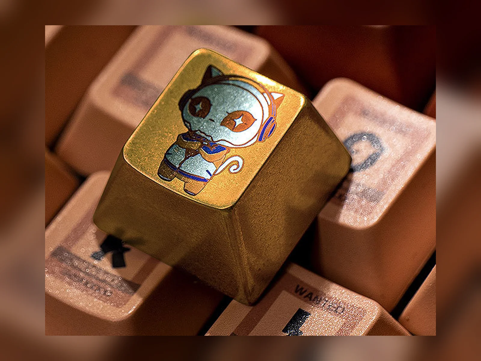 AKKO 8th Anniversary Titanium Alloy Artisan Keycap