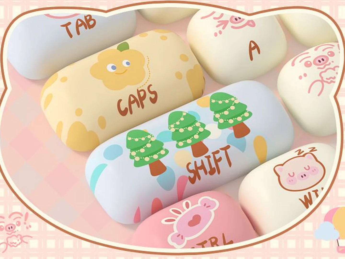 A Full Piggy Party Theme, Not Just a Few Novelty Keys