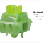 OUTEMU Silent Lime V3 Tactile Switch