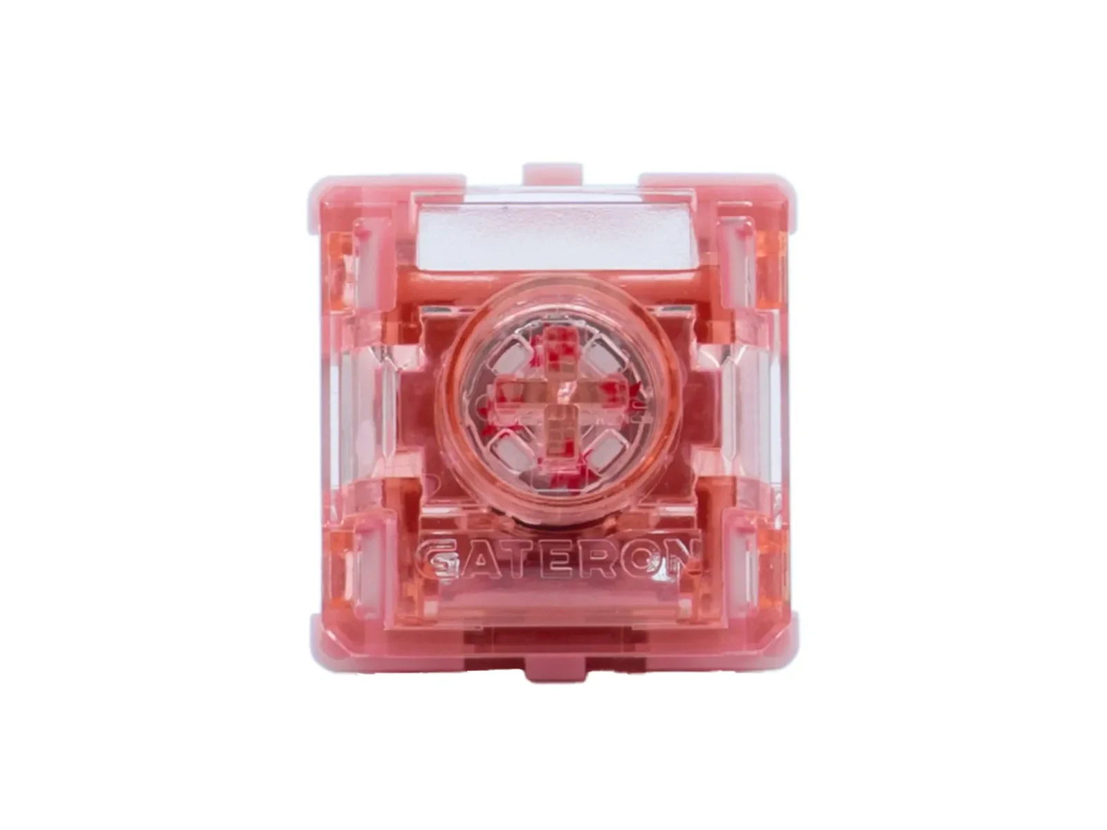 Spark Pink top-view product photograph; illustration for keyboard-dependent settings, not a firmware or sensor measurement