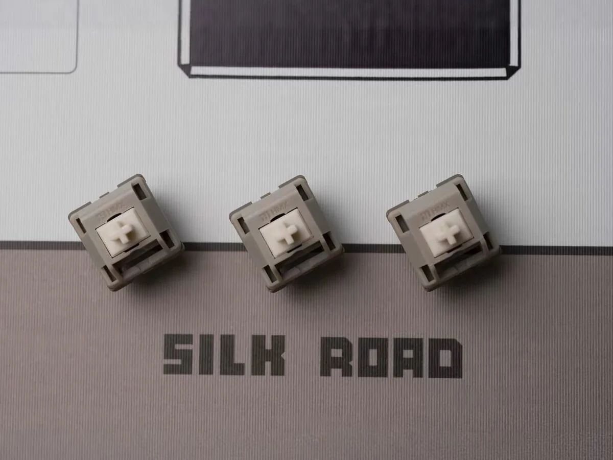 Three HMX Rain switches shown together for force and pack selection context