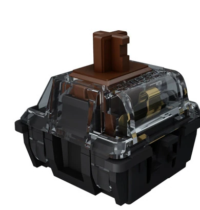 Gateron CAP CRYSTAL BROWN MX mechanical keyboard switch