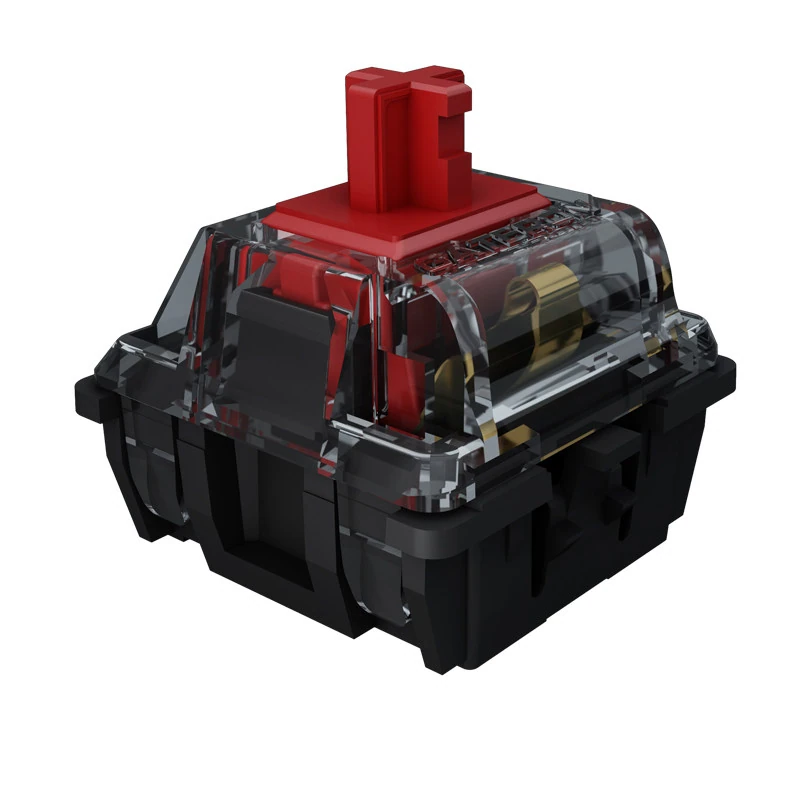 Gateron CAP CRYSTAL RED MX mechanical keyboard switch