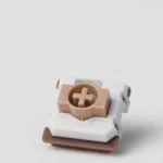Gateron KS-33 Chocolate tactile switch from a second angle