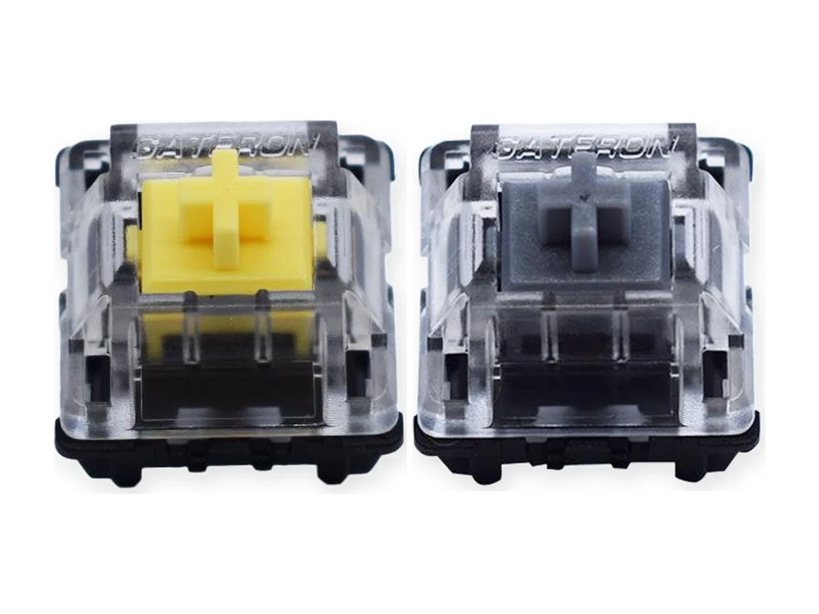 Gateron KS-15 Yellow, Silver color options; each pack is sold in one selected color