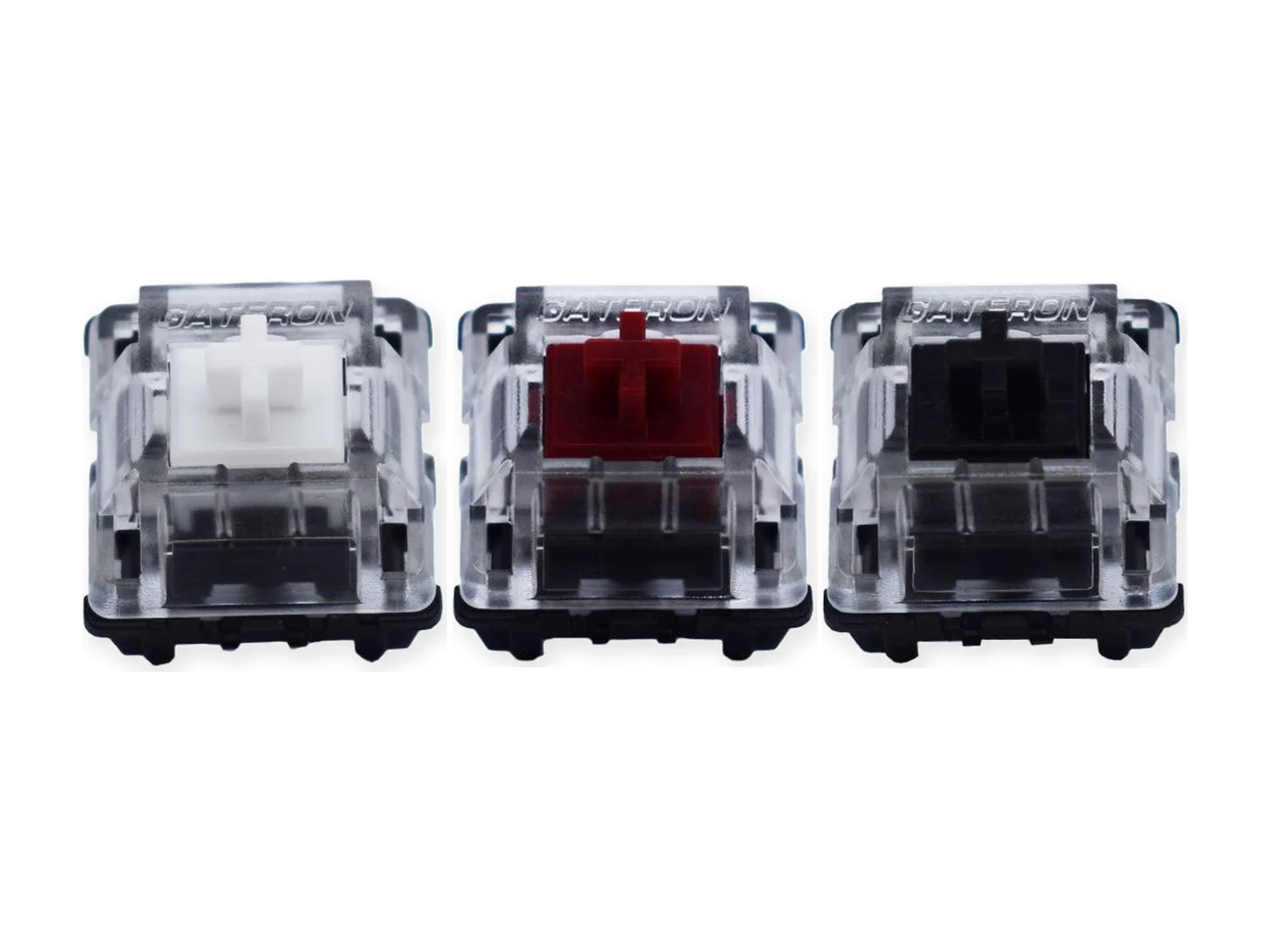 Gateron KS-15 White, Red, Black color options; each pack is sold in one selected color