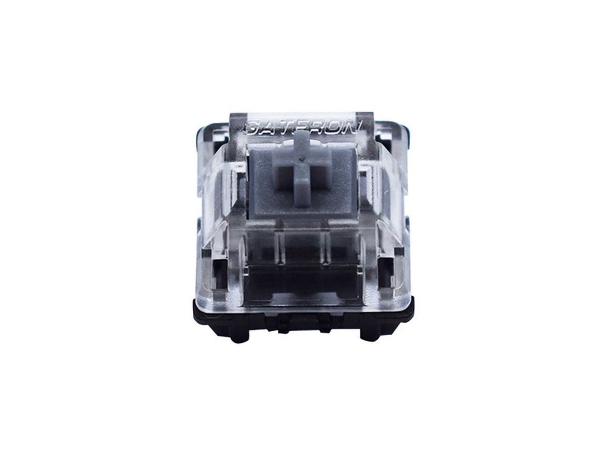 Representative Silver Gateron KS-15 switch; select pack quantity and color separately, not pictured packaging