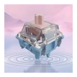 Gateron Melodic switches in a supplier demonstration scene; accessories are not included
